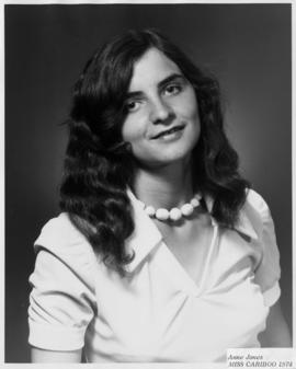 Anne Jones, Miss Cariboo 1974 : [portrait]