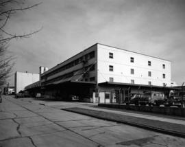 Exterior view of Vancouver Breweries Ltd. building