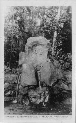 Pauline Johnson's grave, Stanley Pk., Vancouver