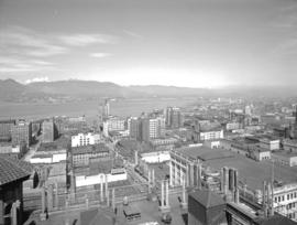 Vancouver from top of old Hotel Vancouver