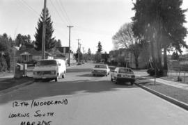 12th Avenue and Woodland [Street] looking south