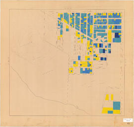 Age of buildings : Crown Street to Blenheim Street and 41st Avenue to 55th Avenue