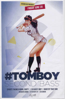 Scissor Kiss presents #Tomboy second 'bass' : sports themed grrrl party : Friday, June 20