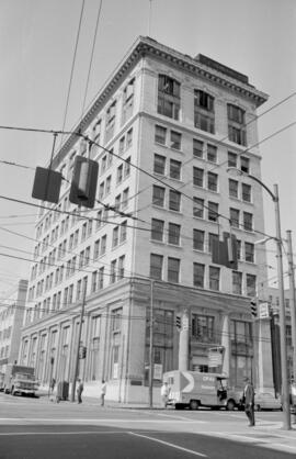 [Building at the intersection of West Pender Street and Homer Street]