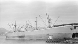 S.S. Faraday [at dock]