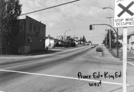 Prince Edward [Street] and King Edward [Avenue looking] west