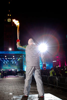 Day 44 Joé Juneau is the Community Torchbearer in Ottawa, Ontario