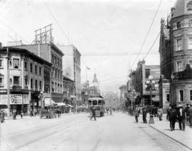 Granville Street at Dunsmuir looking north