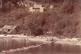 [The south end of Anvil Island from the water]