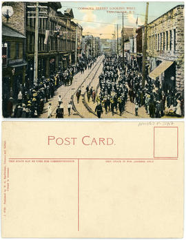 Cordova Street looking west, Vancouver, B.C.