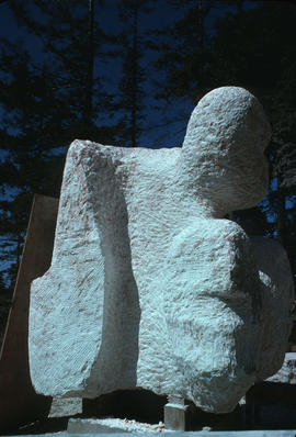 David Ruben's [Piqtoukin] sculpture in progress