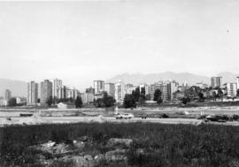 View of west end apartment building seen from Vanier Park