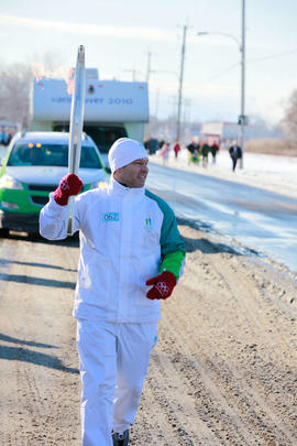 Day 040, torchbearer no. 062, Michael B - Quebec