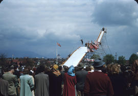 [Man-made ski jump in Vancouver]