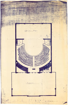 Vancouver Opera House plan of balcony