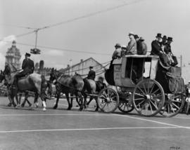 Cariboo royal mail stage coach, 20th July 1936