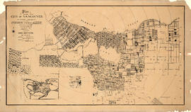 Plan of the City of Vancouver. Western Terminus of the Canadian Pacific Railway