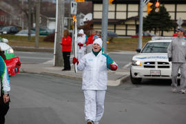 Day 015, torchbearer no. 071, Andrea W - St. John's