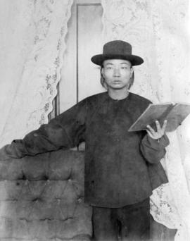 [Unidentified Chinese cook at Skeena River]