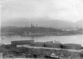 [C.P.R. fuel tanks near the foot of Cardero Street]