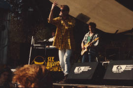 Musical performance on the Malkin Bowl stage