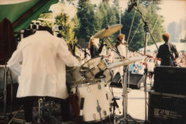 Musical performance on the Malkin Bowl stage