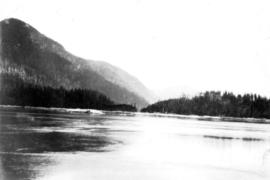 [View of ocean and islands, Stuart Island, B.C.]