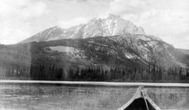 Cascade M[oun]t[ain] from one of Vermillion Lakes