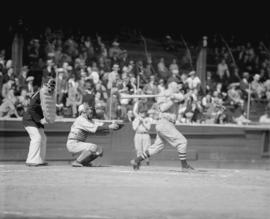 Baseball, Athletic Park [umpire, catcher, batter]