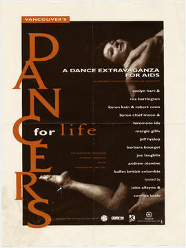 Vancouver's dancers for life : a dance extravaganza for AIDS : proceeds to benefit Friends For Li...