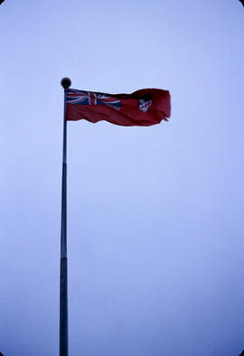 Red Ensign [on top of City Hall]  from roof