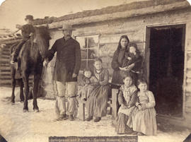 Interpreter and Family, Sarcee Reserve, Calgary [N.W.T.]