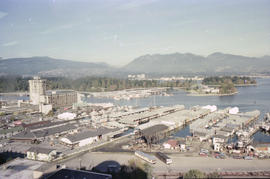 British Columbia - Vancouver skyline : view from north side of Westcoast bldg