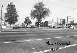 Main [Street] and Terminal [Avenue looking] east