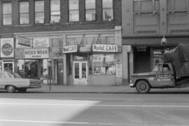 [26-32 East Hastings Street - Windsor Tailors, Model Café and Logrs Recreational Club]