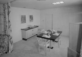 Spencer's Adv. : model house at British Properties : interiors