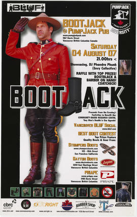 Bootjack at Pumpjack Pub : Saturday, 04 August  07 : showcasing DJ Phaedra Phunk