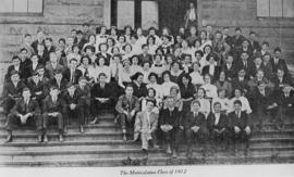 The matriculation class of 1912