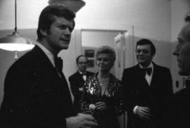 Mitzi Gaynor with Hugh Pickett and group in Vancouver