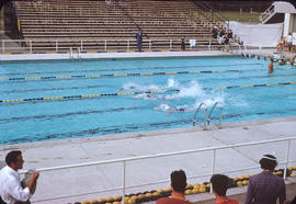 [Swimming at the University of British Columbia pool]