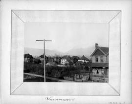 [View mountains and residential area in] Vancouver