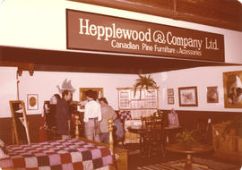 Hepplewood & Co. Ltd. furniture display booth