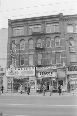 [9-11 West Hastings Street - B.C. Jewelers and Beacon Clothes]