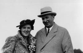 Charles E. Thompson and wife Laura