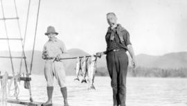 West Coast trip [with Sherwood Lett, Arthur Lord, W.O. Banfield] : Some of our catch