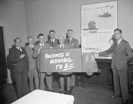 B.C. Electric meeting [regarding business moving to B.C.]