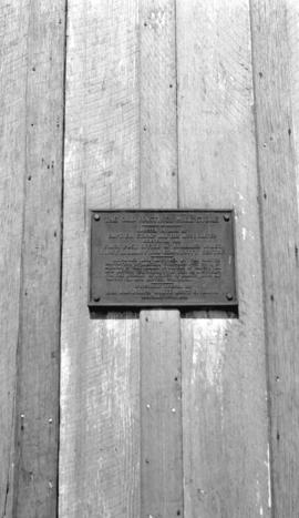[Hastings Mill Store plaque]