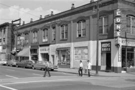 [103 East Pender Street - Columbia Block Building containing Con's Appliances Ltd. and Con's Agen...