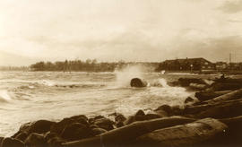 Kitsilano Beach, 1932 [near pavilion]