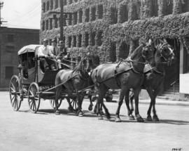 Cariboo "stage coach" used by Earl of Dufferin when Governor-General, 1876